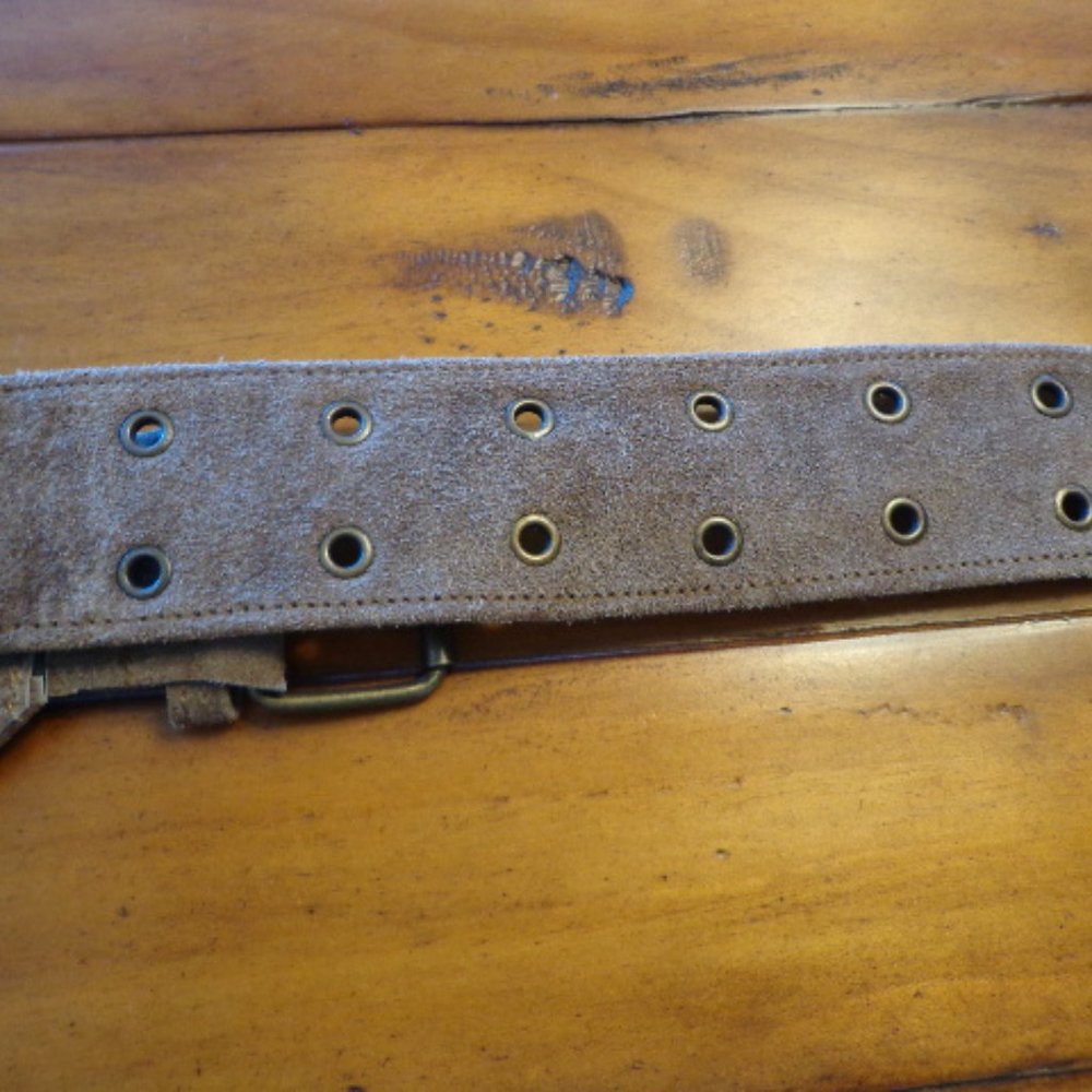 FIRM NEW! Leather Adjustable Boho Utility Hip Belt - Picture 8 of 12